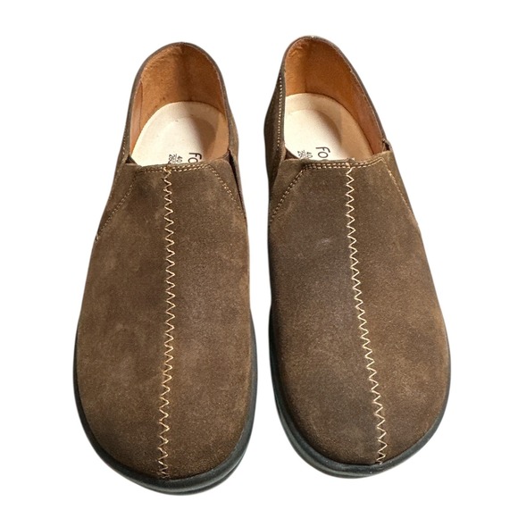 Footprints by Birkenstock Cambria Suede Slip On Loafers Walking Shoes EU 40 NEW - Picture 2 of 6